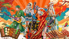 烧烤唱吧背景墙