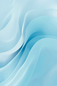 淡蓝色抽象3d造型