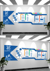 公司介绍办公室文化墙