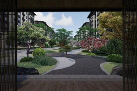 园林景观设计效果图
