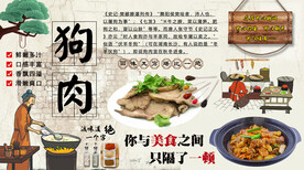 狗肉背景墙