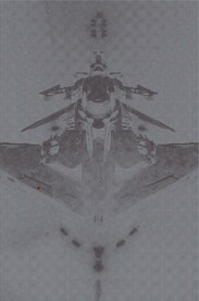 科技战舰 点阵雕刻图