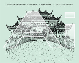 成都黄龙溪古镇黄龙溪廊桥