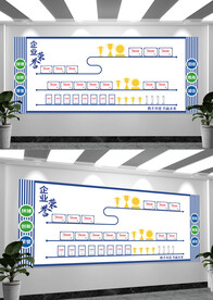 简约企业荣誉墙