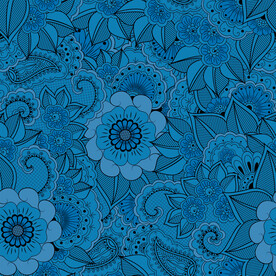 复古衬衫数码印花面料设计