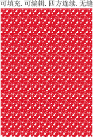 心型图案  红色爱心印花