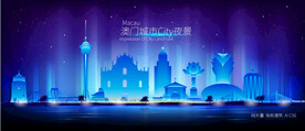 澳门夜景