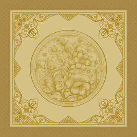 欧式台面桌面印花图案