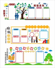 学校班级文化墙