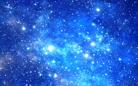 蓝色星空背景