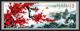 梅花国画