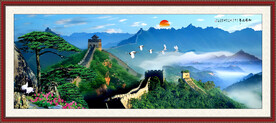 长城风景画