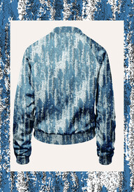 扎染手绘高清分层印花