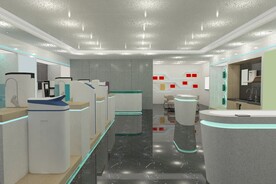饮水机店效果图
