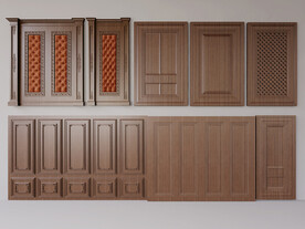 门及护墙板造型组合