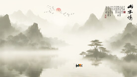 中国风意境背景