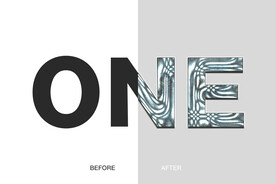 华丽金属字样式