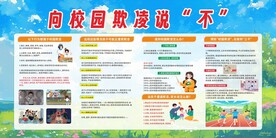 向校园欺凌说不