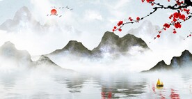 新中式写意山水画