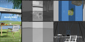 夜店二十四节气谷雨概念海报