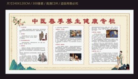 中医春季养生健康专栏