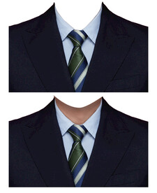 男人西装证件照衣服素材