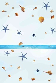 高清分层浴室门打印图