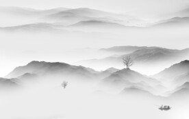 大气 高档灰色山水 TiF分层