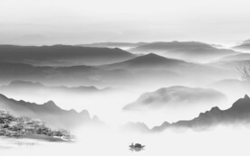 新款 高端灰色山水 TIF分层