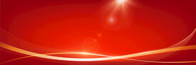 宽幅动感曲线闪亮光线红舞台背景
