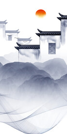 现代 清晰中式玄关 TiF分层