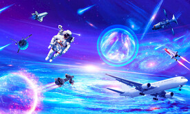 航天太空宇航员