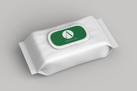 袋盖湿纸巾样机