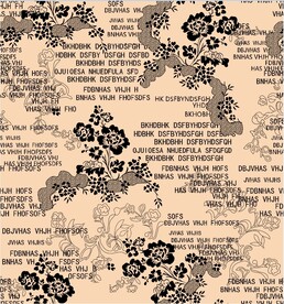 报纸花  数码印花