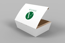 韩式炸鸡打包盒样机