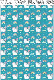 卡通小马 童趣卡通图案