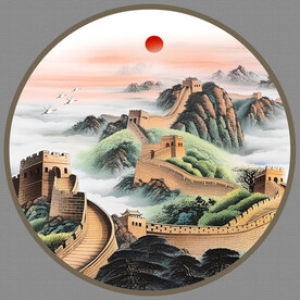 国画长城