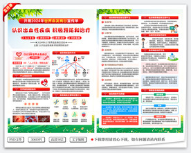 世界血友病日宣传单