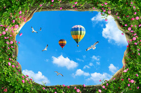 蓝天白云软膜天花