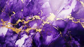 紫色渐变金色大理石背景