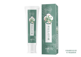 国潮款牙膏包装