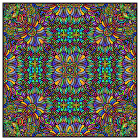 教堂玻璃数码印花