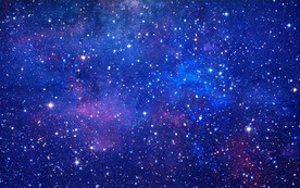 蓝色宇宙星空背景