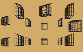 铁艺空调外机罩