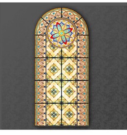 玻璃彩色花窗