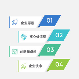 多彩数据信息图表