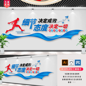 细节决定成功  态度决定一切