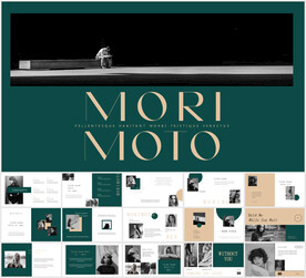 作品集商务汇报ppt模板