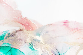 炫彩水彩水墨装饰画背景