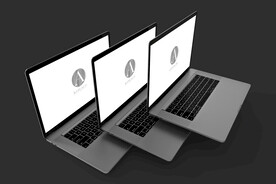 笔记本电脑样机